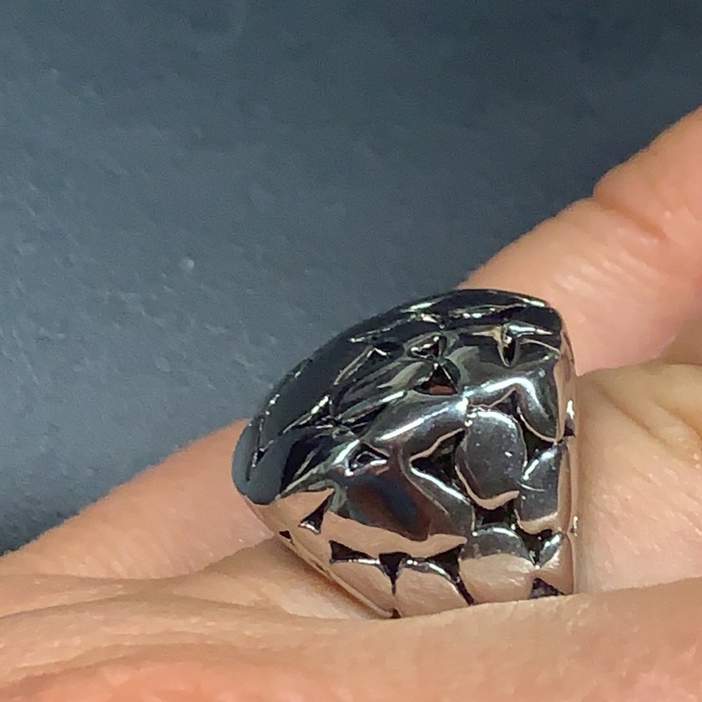 Sterling Silver Designer Ring - image 7